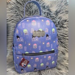 NWOT Her Universe Beetlejuice Neitherworld Waiting Room Mini Backpack